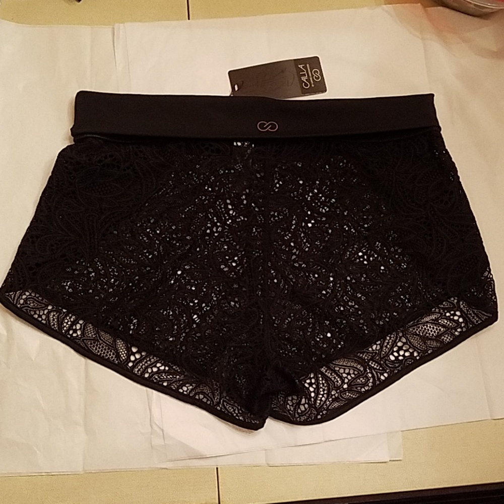 NWT size S Calia lace cover up shorts - Picture 5 of 7